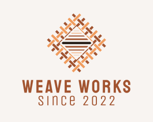 Weave Textile Pattern  logo