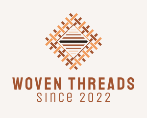 Weave Textile Pattern  logo design