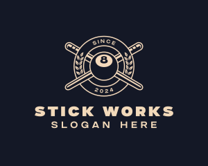 Sports League Billiards  logo design