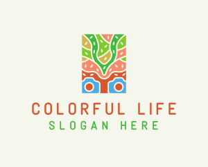 Colorful Nature Photography logo design