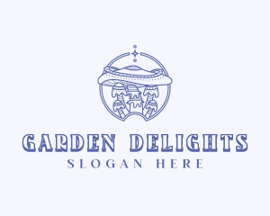 Herbal Fungus Mushroom logo design