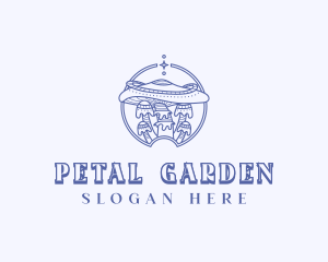 Herbal Fungus Mushroom logo design