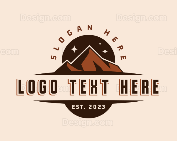 Mountain Hiking Tour Logo