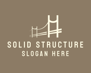 Bridge Structure Construction logo design