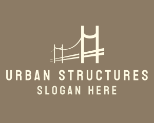 Bridge Structure Construction logo design