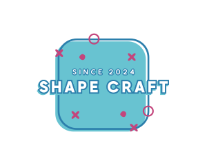 Quirky Doodle Shapes logo design