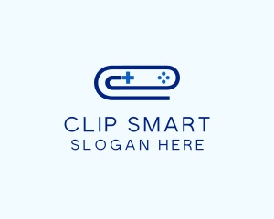 Gaming Console Clip logo design