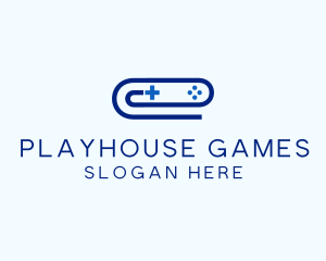 Gaming Console Clip logo design