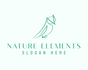 Bird Owl Nature logo design