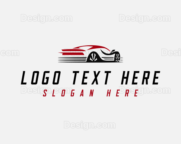 Sports Car Drag Racing Logo