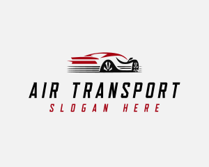 Sports Car Drag Racing  logo design