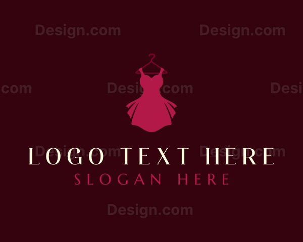 Woman Dress Boutique Logo