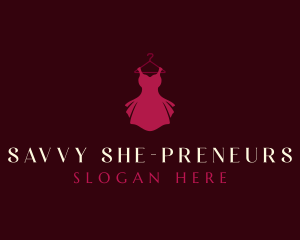  Woman Dress Boutique logo design