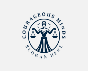 Woman Justice Scale logo