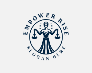 Woman Justice Scale logo