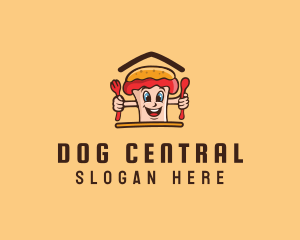 Hot Dog Sandwich logo