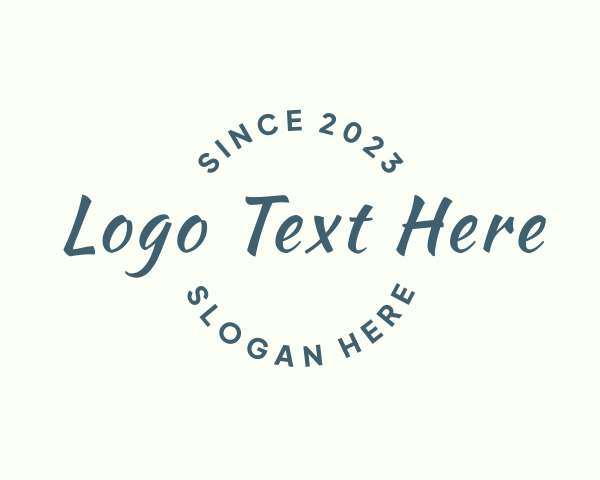 Stylish logo example 4