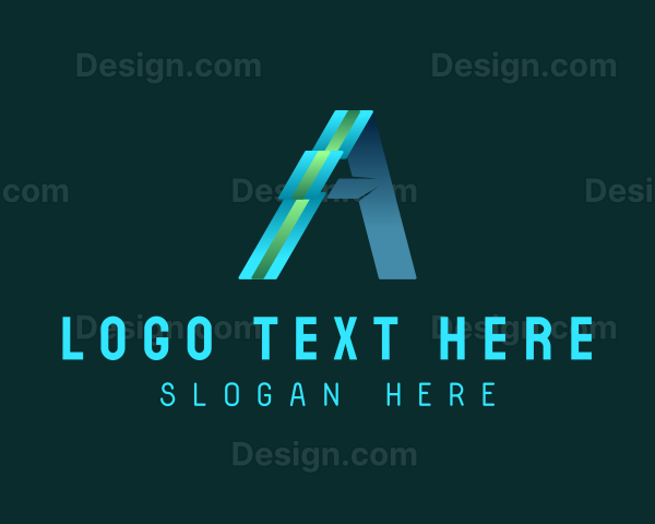 Generic Geometric Letter A Logo