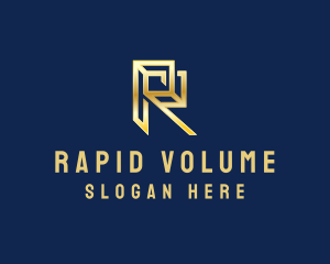 Generic Luxury Crypto Letter R logo design