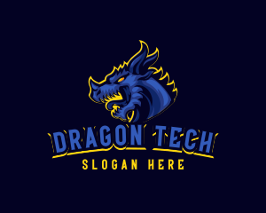 Dragon Monster Gaming logo design