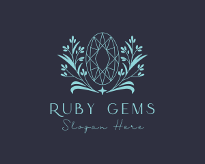 Nature Ruby Gemstone logo