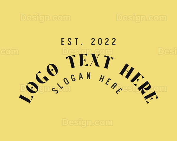 Fashion Retro Craft Logo