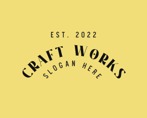 Fashion Retro Craft logo design