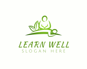 Wellness Healing Massage logo design