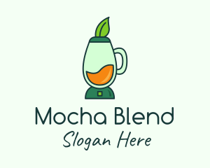 Organic Citrus Blender logo design