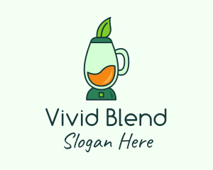 Organic Citrus Blender logo design