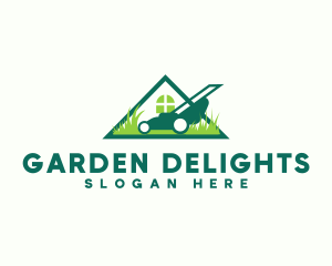 Mower House Gardening logo design