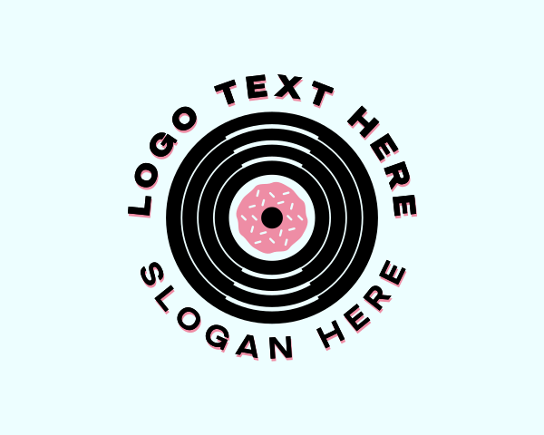 Donut logo example 4