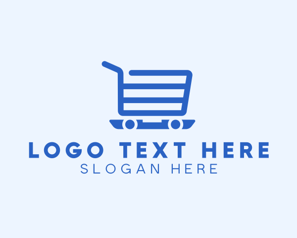 Online Shopping logo example 1