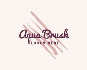 Watercolor Fashion Brand logo design