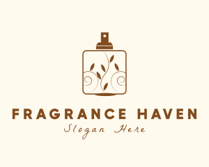 Scented Perfume Bottle logo design