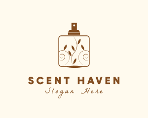 Scented Perfume Bottle logo design