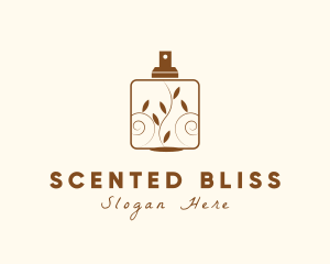 Scented Perfume Bottle logo design