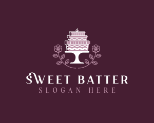 Sweet Dessert Cake logo design