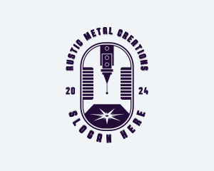 Industrial Laser Metalworks logo design