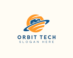 Van Orbit Logistics logo design