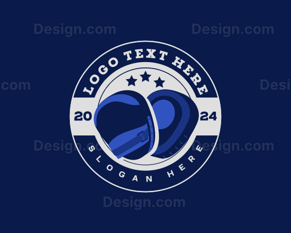 Boxing Pad Gym Logo