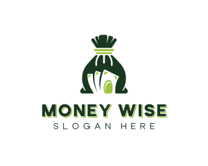 Lending Money Bag logo design