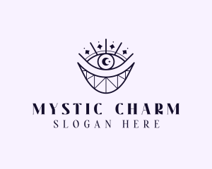 Mystic Eye Tarot logo design