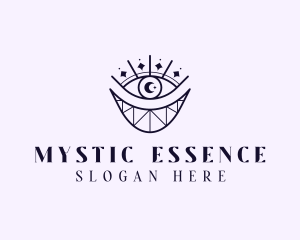 Mystic Eye Tarot logo design