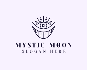 Mystic Eye Tarot logo design