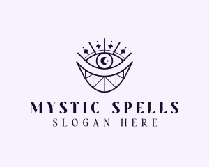 Mystic Eye Tarot logo design