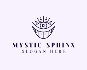 Mystic Eye Tarot logo design