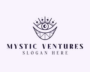 Mystic Eye Tarot logo design