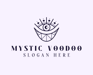 Mystic Eye Tarot logo design