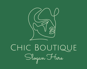 Chic Female Line Art logo
